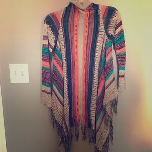 Multi colored sweater